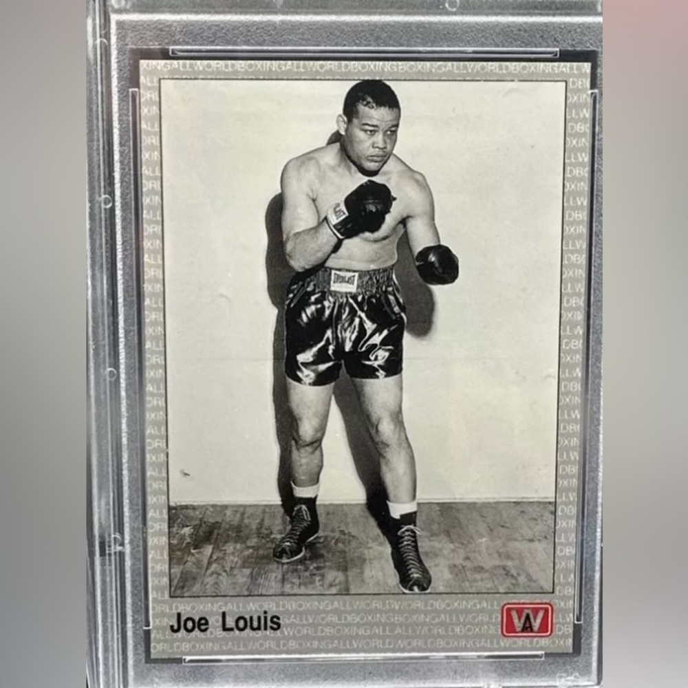 Joe Louis Boxing Trading Card